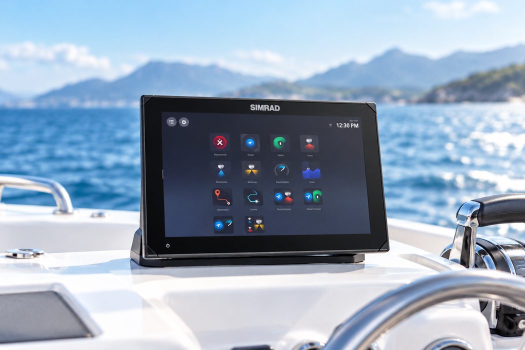 Simrad NSX chartplotter
